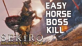 SEKIRO BOSS GUIDES  How To Easily Kill Gyoubu Masataka Oniwa [upl. by Halley]