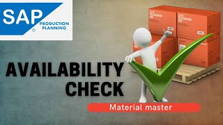 Availability check in SAP [upl. by Ylrevaw720]