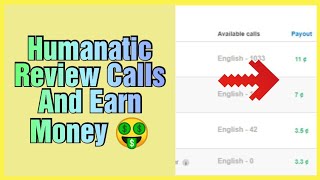 Humanatic  Review Calls And Earn Money [upl. by Idnib429]