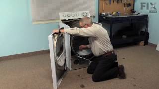 GE Dryer Repair – How to replace the Heating Element [upl. by Duthie499]