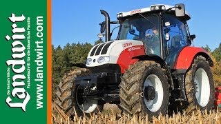 Steyr 4130 Profi  landwirtcom [upl. by Cassell]