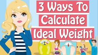 How Much Should I Weigh Calculate Your Ideal Body Weight [upl. by Trude]