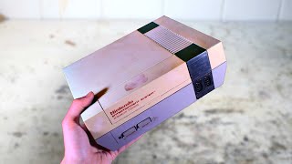 Yellowed Nintendo NES restoration and repair Whats inside this one [upl. by Kathie]