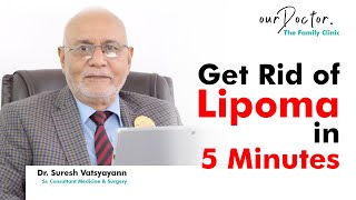 Get rid of Lipoma in 5 mins  Lipoma Removal Surgery amp Treatment  ourDoctor 2019 [upl. by Kwabena158]