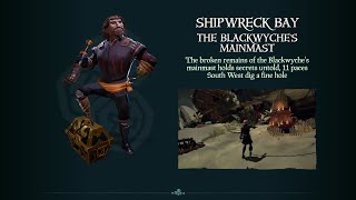 Sea Of Thieves  Riddles  Shipwreck Bay  The Blackwyches Mainmast 📜 [upl. by Hirsh]