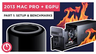 eGPU with 2013 Mac Pro amp Thunderbolt 2 [upl. by Glick585]