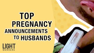 Top Pregnancy Announcements to Husbands [upl. by Cinamod774]