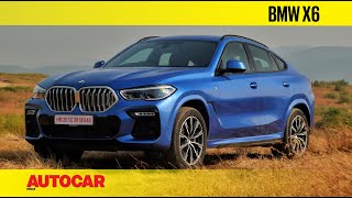 2021 BMW X6 review  The original SUVcoupe in a new avatar  First Drive  Autocar India [upl. by Tergram]