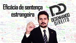 Direito Penal  Art 9 CP  Eficácia de sentença estrangeira [upl. by Cello551]