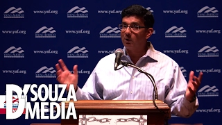 Dinesh DSouza goes UNCHAINED at Trinity University [upl. by Assirrem]