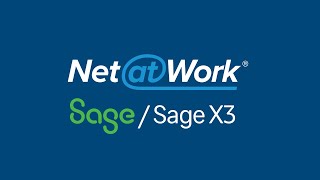 Sage X3 Demo  General Overview  Features and Functionality [upl. by Jesse]