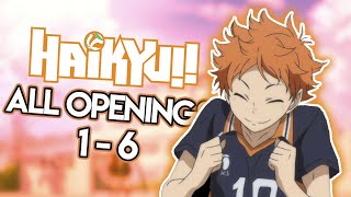 HAIKYUU  All Openings 16 [upl. by Sallie818]