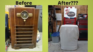 Vintage Zenith Radio Restoration and Reveal [upl. by Nalad232]