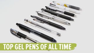 Top Gel Pens of All Time [upl. by Kalina20]