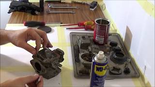 Stromberg CD 150 carburettor rebuild Part 1 [upl. by Lienahs]