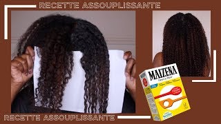 SOIN ASSOUPLISSANT et BOUCLANT pour CHEVEUX CRÉPUS🔥 [upl. by Cooper679]